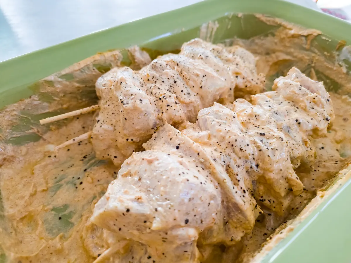 Step 2: Marinade the chicken